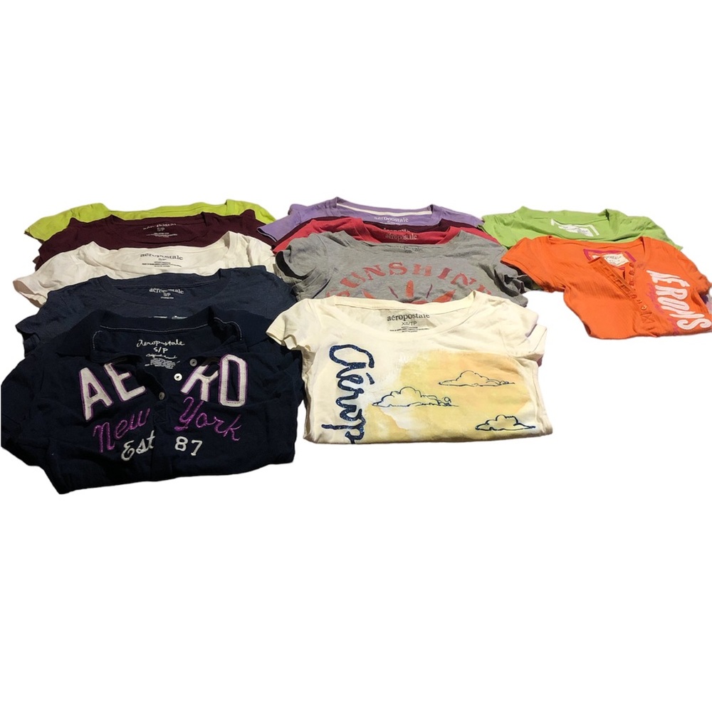 Aeropostale Shirt Bundle Sizes S/P & XS